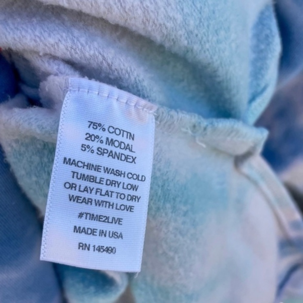 Electric & Rose Pacifica Tie Dye‎ Sweatshirt - Picture 5 of 7